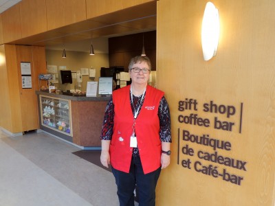 Brenda Steacy is the coffee bar's food manager.
